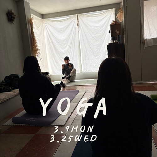 ⁡＼ヨーガの日／ 3.9mon 3.25wed @2022_luca_ 
